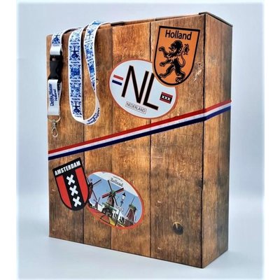 Typisch Hollands Holland-Koffer – Ich reise ab – Niederländische Köstlichkeiten