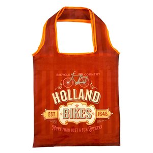 Typisch Hollands Opvouwbaar tasje Holland - Rood-Bikes