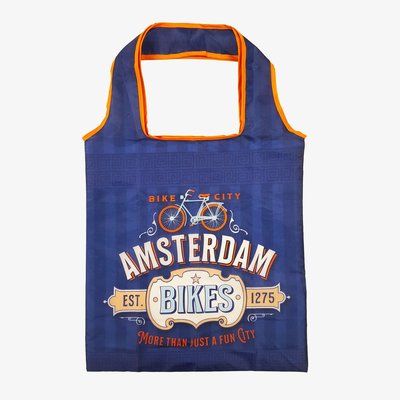 Matix Faltbare Tasche Amsterdam - Blue-Bikes