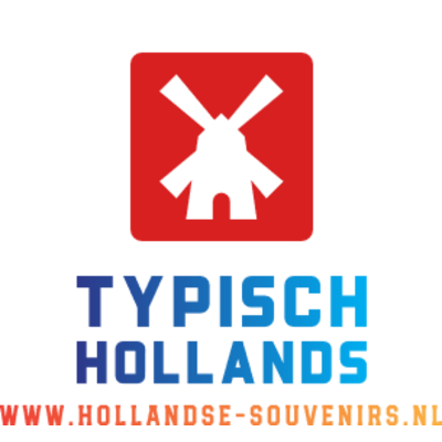 Typisch Hollands Stelllingmolen Delfts-blauw Holland 10 cm