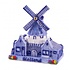 Typisch Hollands Stelllingmolen Delfter Blau Holland 10 cm