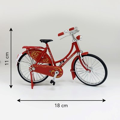 Matix Miniatuurfiets - 18 cm - Den Haag Rood