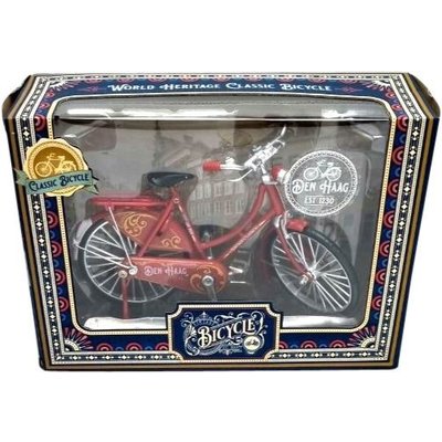 Matix Miniatuurfiets - 18 cm - Den Haag Rood