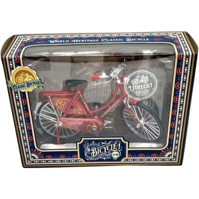 Typisch Hollands Miniature bicycle - 18 cm - Utrecht - Red