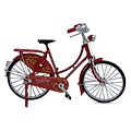 Matix Miniatuurfiets - 18 cm - Utrecht - Rood