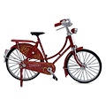 Typisch Hollands Miniature bicycle - 18 cm - Utrecht - Red