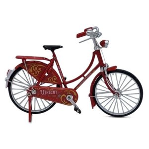 Typisch Hollands Miniature bicycle - 18 cm - Utrecht - Red
