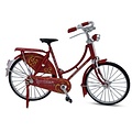 Typisch Hollands Miniaturfahrrad - 18 cm - Rotterdam Red