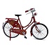 Typisch Hollands Miniatuurfiets - 18 cm - Rotterdam Rood