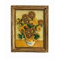 Typisch Hollands magneet polystone Zonnebloemen - Vincent van Gogh