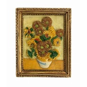 Typisch Hollands magneet polystone Zonnebloemen - Vincent van Gogh