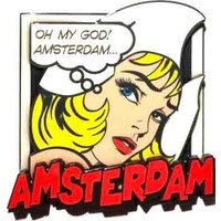 Typisch Hollands Magneet- OMG - Amsterdam - Oh My God!  Amsterdam