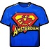 Typisch Hollands Magneet Amsterdam -Superheld- Amsterdam Supershirt