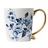 Typisch Hollands Luxury mug - Delft blue (gold ear)