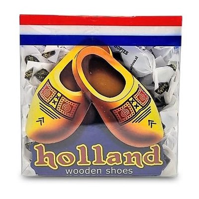 Typisch Hollands Holland souvenirbox Hopjes met 1 souvenirmagneet