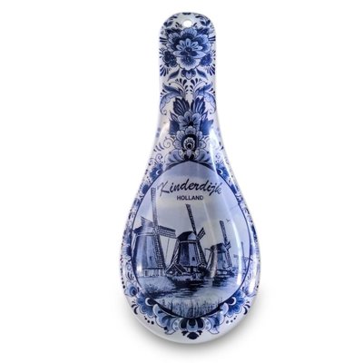 Typisch Hollands Spoon holder - Kinderdijk Holland - Delft blue