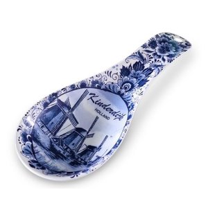 Typisch Hollands Spoon holder - Kinderdijk Holland - Delft blue