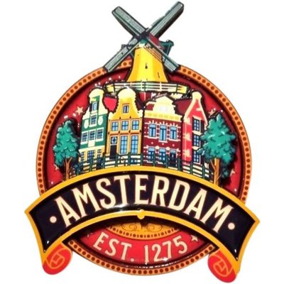 Matix Magneet Amsterdam Vintage -Molens-Gevelhuizen