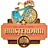 Matix Magneet Amsterdam (Holland) - Vintage Fiets - Tulpen