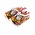 Typisch Hollands Clogs mit Tulpen (Paar) 10 cm