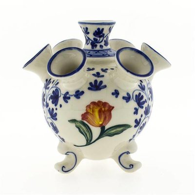 Typisch Hollands Tulip vase (Blue and Orange)
