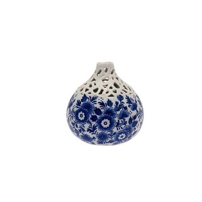 Heinen Delftware Delft blue Flower-sphere-vase -Ø 10cm