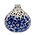 Heinen Delftware Delft blue Flower-sphere-vase -Ø 10 cm