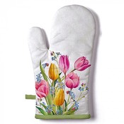 Typisch Hollands Luxus-Ofenhandschuh - Tulpenstrauß