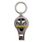 Typisch Hollands Key ring nail clipper (on ring) - Amsterdam - Holland tin colour