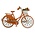 Matix Magnet bicycle orange Rotterdam