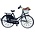 Typisch Hollands Magneet  fiets zwart Rotterdam