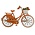 Matix Magneet  fiets oranje Utrecht