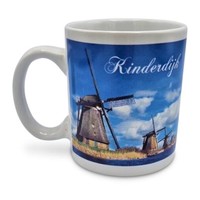 Typisch Hollands Holland koffie-theemok - Molens - Kinderijk