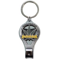 Typisch Hollands Schlüsselanhänger Nagelknipser (am Ring) - Amsterdam - Holland Zinnfarbe