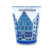 Typisch Hollands Shot glass Amsterdam - Facade houses
