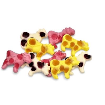 Typisch Hollands Milchverpackung Holländisches Kuhlakritz (Obst)