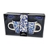 TTD Gifts Gift box Mugs with spoon - Tulips - Delft blue
