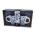 Typisch Hollands Gift box Mugs with spoon - Tulips - Delft blue