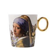 Typisch Hollands Luxury mug - Girl with a pearl earring (golden ear)