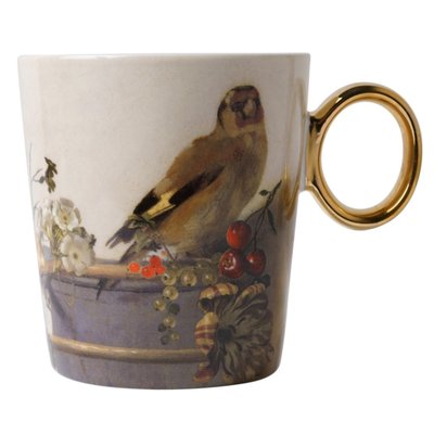 Museumgifts Holland Luxe mok - Mok Het puttertje pastel (Carel Fabritius)