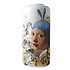 Typisch Hollands Stylish Cylinder vase Girl with a pearl pastel 30cm