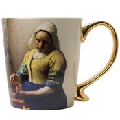 Typisch Hollands Luxusbecher - Die Milchmagd - Johannes Vermeer