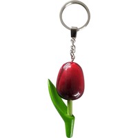 Typisch Hollands Schlüsselanhänger Tulpe - Holland - Rot