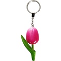 Typisch Hollands Keychain Tulip - Holland - Pink