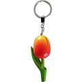 Typisch Hollands Keychain Tulip - Holland - Orange-Yellow