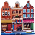 Typisch Hollands Magnet Cheese-Bike-Flowers Holland