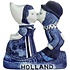 Matix Magnet Holland - Küssendes Paar - Delfter Blau