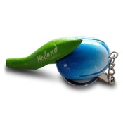 Typisch Hollands Keychain Tulip - Holland - Blue-White