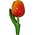 Matix Magnet Tulip - Holland - Orange-Yellow