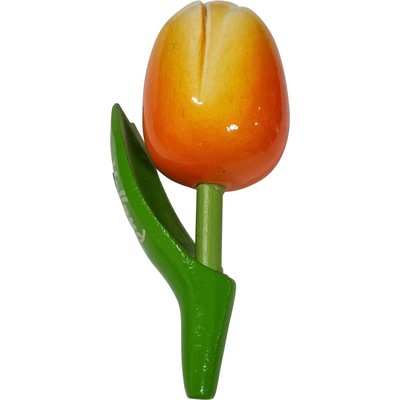 Typisch Hollands Magnet-Tulpe - Holland - Orange - Licht